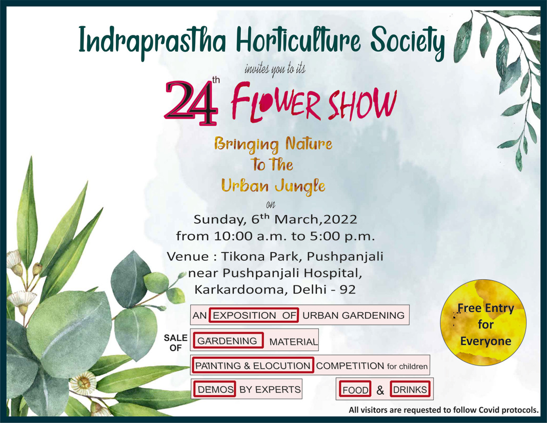 Indraprastha Horticulture Society – Community Gardening with a Soul